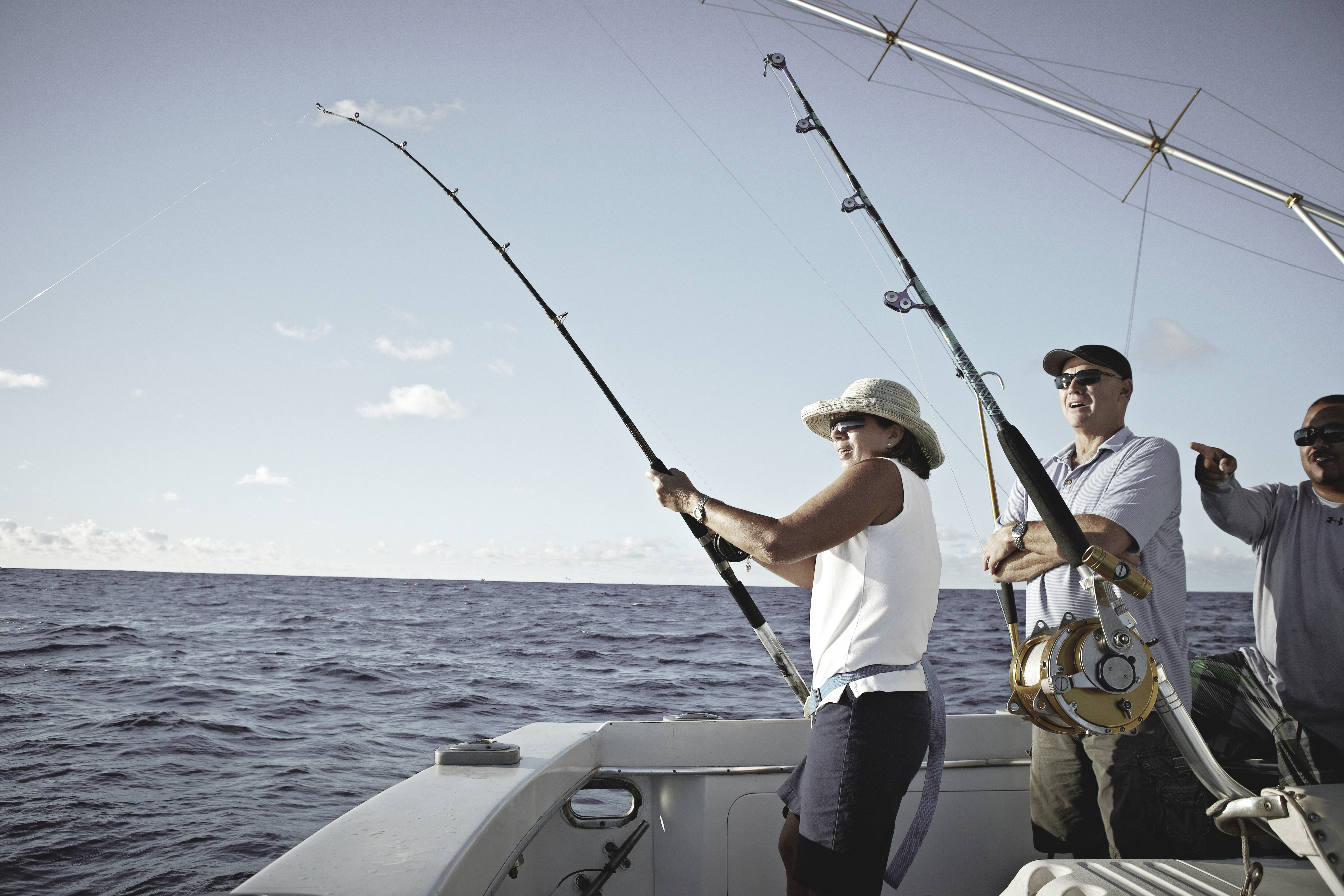Ocean fishing in Hua Hin